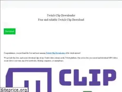 Sites similar to twitchclipdownloader.online