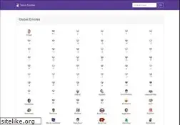 Sites similar to twitchemotes.com
