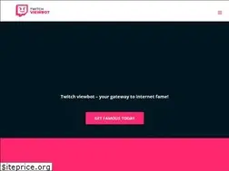 Sites similar to twitchviewbot.com