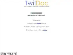 Sites similar to twitdoc.com