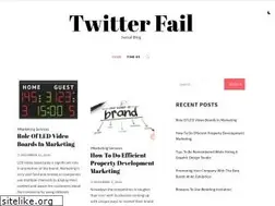 Sites similar to twitter-fail.com