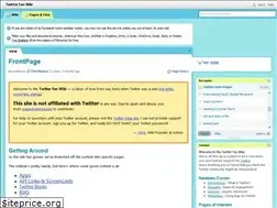 Sites similar to twitter.pbworks.com