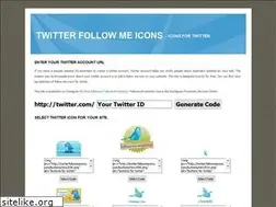 Sites similar to twitterfollowmeicons.com