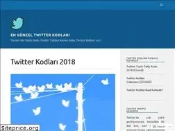Sites similar to twitterkodlari.wordpress.com