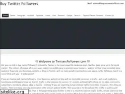 Sites similar to twittersfollowers.com