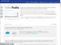 Sites similar to twittertrails.com