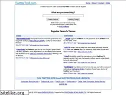 Sites similar to twittertroll.com