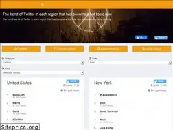 Sites similar to twittrend.us