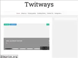 Sites similar to twitways.com
