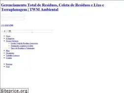 Sites similar to twmambiental.com.br