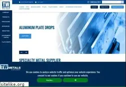 Sites similar to twmetals.com