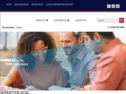 Sites similar to twmsolicitors.com