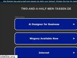 Sites similar to two-and-a-half-men-tassen.de