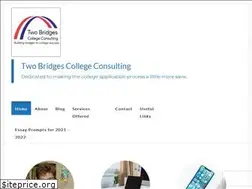 Sites similar to twobridgescollegeconsult.com