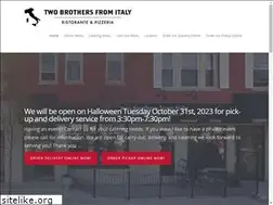 Sites similar to twobrothersristorante.com