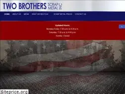 Sites similar to twobrothersscrapmetal.com