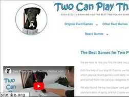 Sites similar to twocanplaythat.com