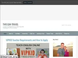 Sites similar to twocantravel.com