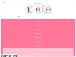 Sites similar to twoellesboutique.com