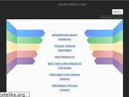 Sites similar to twofeetthick.com