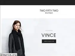Sites similar to twofiftytwoboutique.com