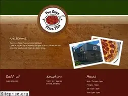 Sites similar to twoguyspizzapies.com