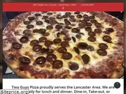 Sites similar to twoguyspizzas.com
