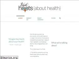 Sites similar to twohootsabouthealth.com