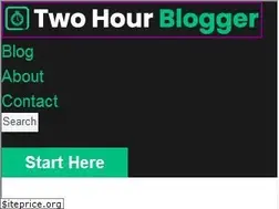Sites similar to twohourblogger.com