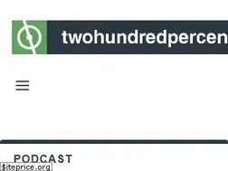 Sites similar to twohundredpercent.net