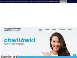 Sites similar to twojapierwszachwilowka.pl