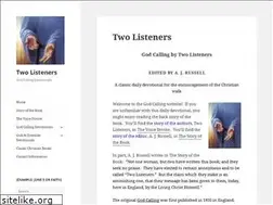 Sites similar to twolisteners.org