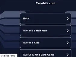 Sites similar to twoshits.com