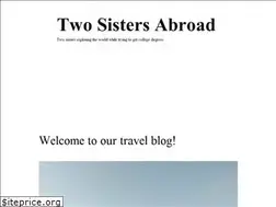 Sites similar to twosistersabroad.com