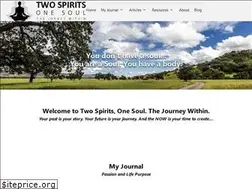 Sites similar to twospiritsonesoul.com