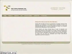 Sites similar to twostepsforwardinc.com