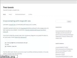 Sites similar to twotoasts.de