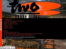 Sites similar to twourbanlicks.com