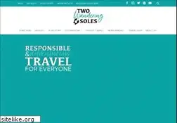 Sites similar to twowanderingsoles.com