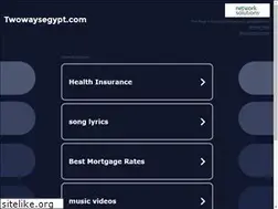 Sites similar to twowaysegypt.com
