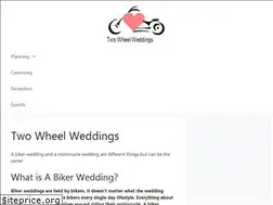 Sites similar to twowheelweddings.com