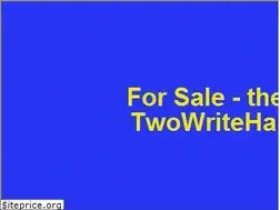 Sites similar to twowritehands.com