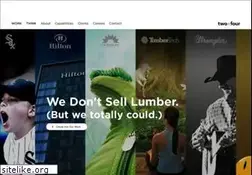 Sites similar to twoxfour.com