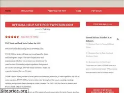 Sites similar to twpstainhelp.com