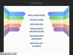 Sites similar to twstat.org