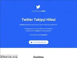 Sites similar to twtakipci.com