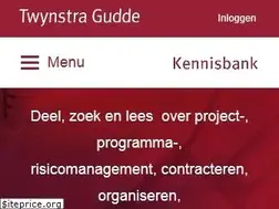 Sites similar to twynstraguddekennisbank.nl