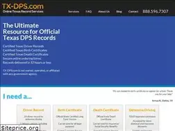 Sites similar to tx-dps.com