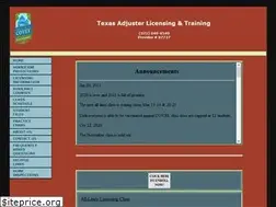 Sites similar to txadjustertraining.com