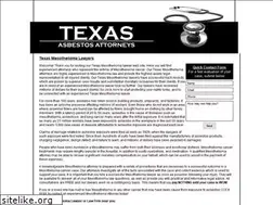 Sites similar to txasbestoslawyers.com